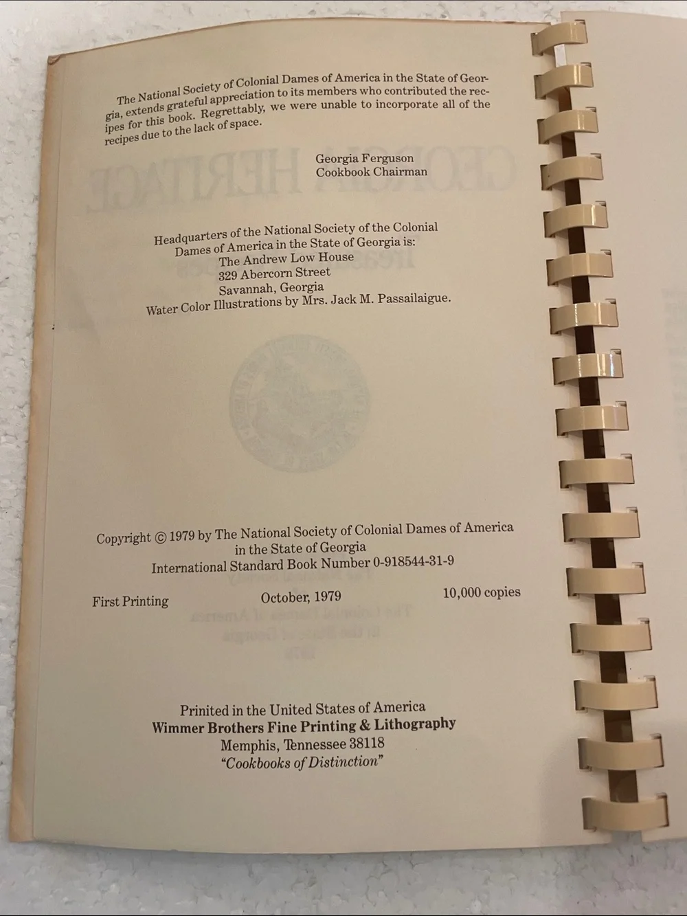 Vintage georgia heritage